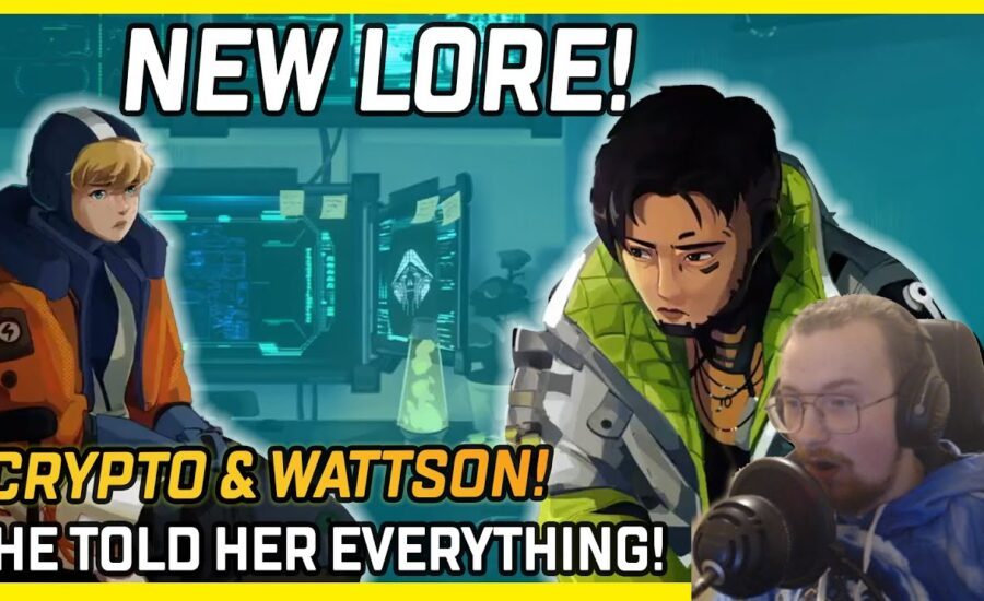 NEW CRYPTO & WATTSON LORE VIDEO! He Tells Wattson Everything! - Apex Legends