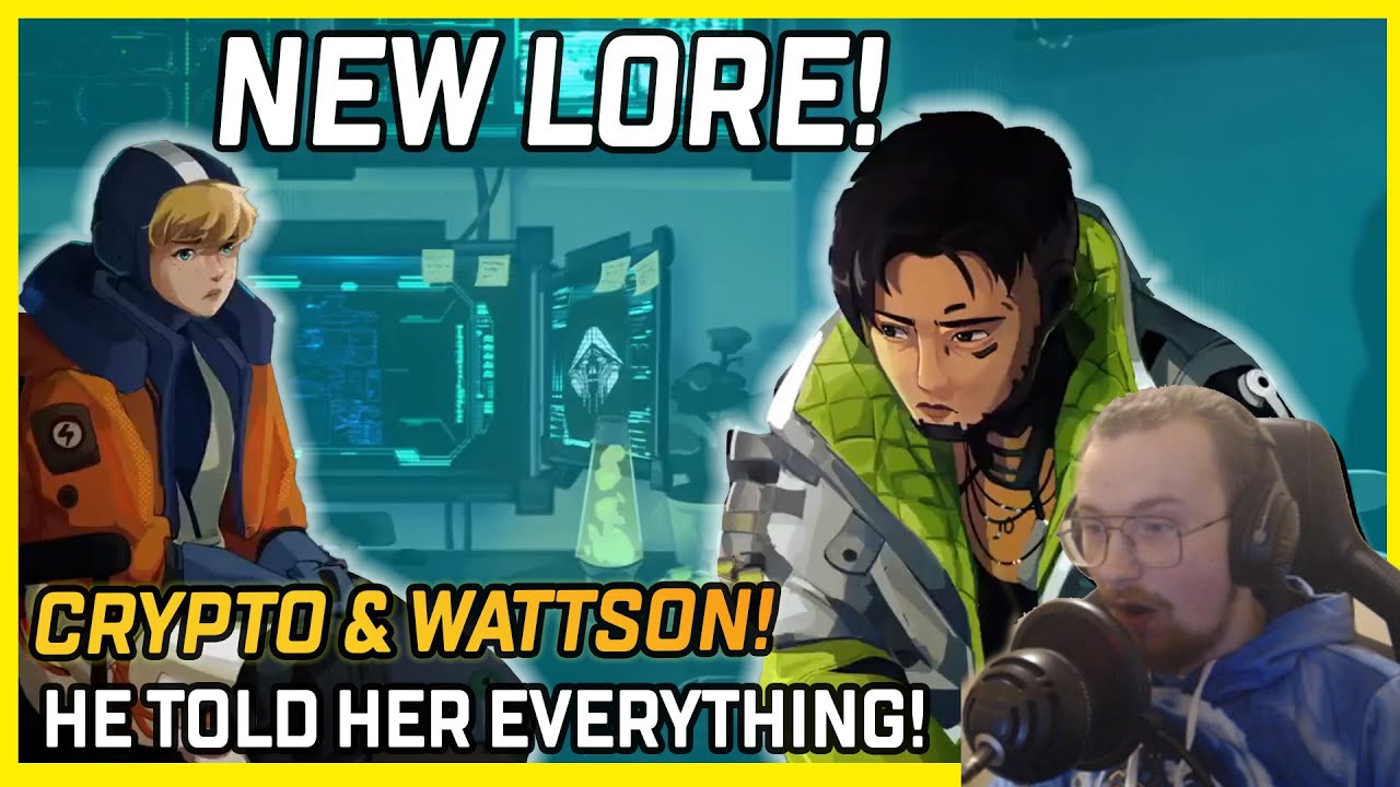 NEW CRYPTO & WATTSON LORE VIDEO! He Tells Wattson Everything! - Apex Legends