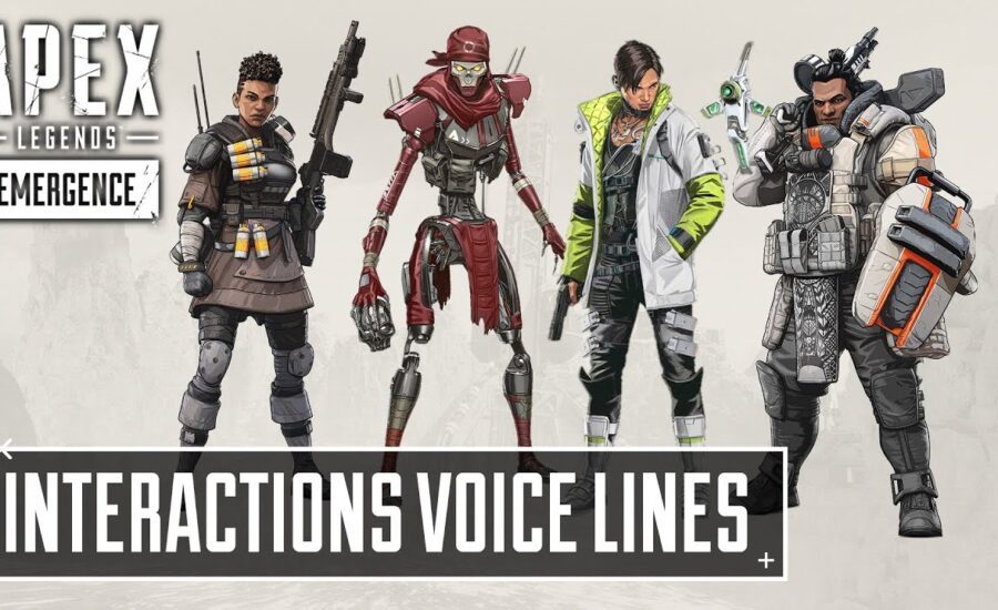 NEW Evolution Collection Event All Interactions Voice Lines | Apex Legends