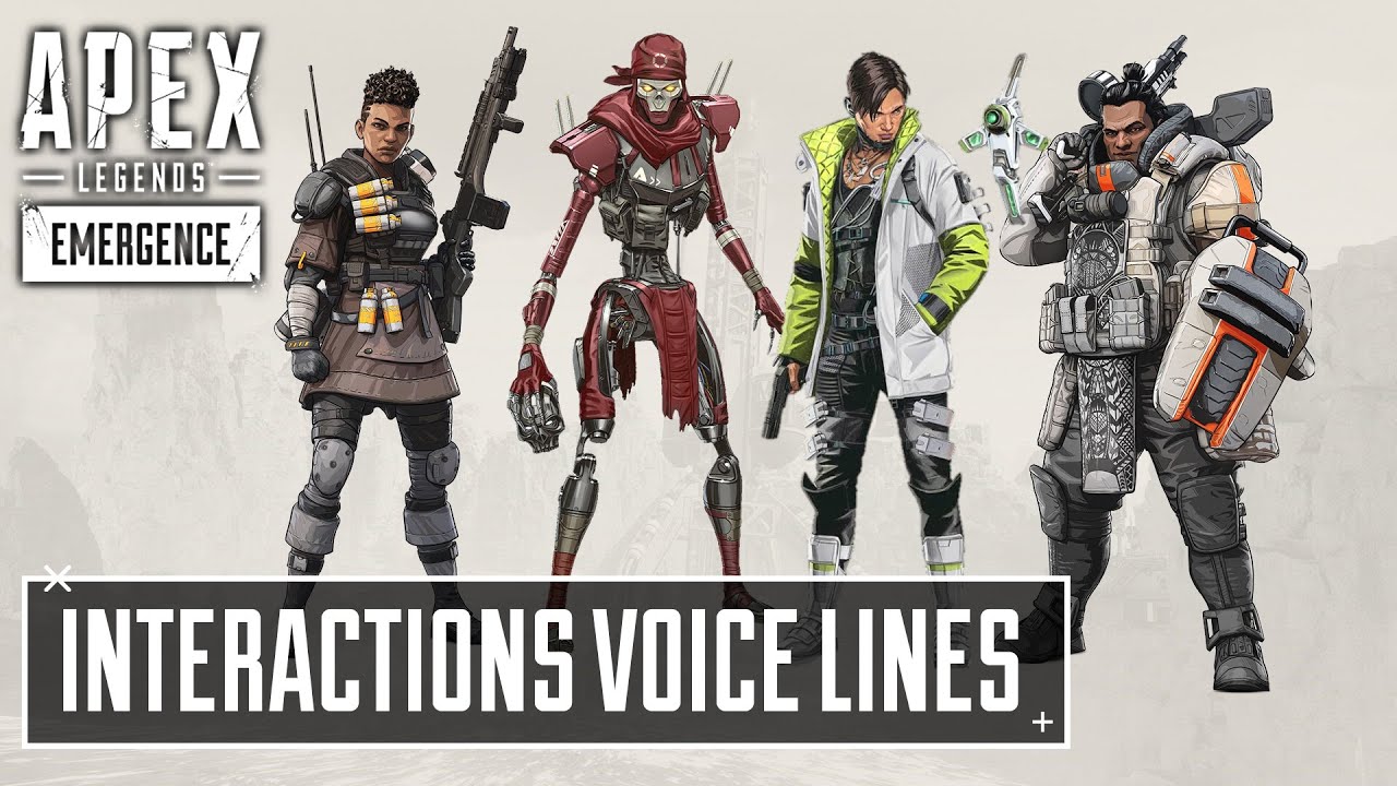 NEW Evolution Collection Event All Interactions Voice Lines | Apex Legends