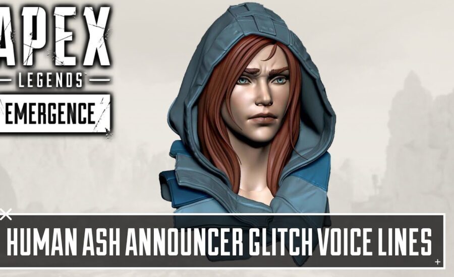 NEW Human Ash Announcer Glitch Voice Lines - Apex Legends