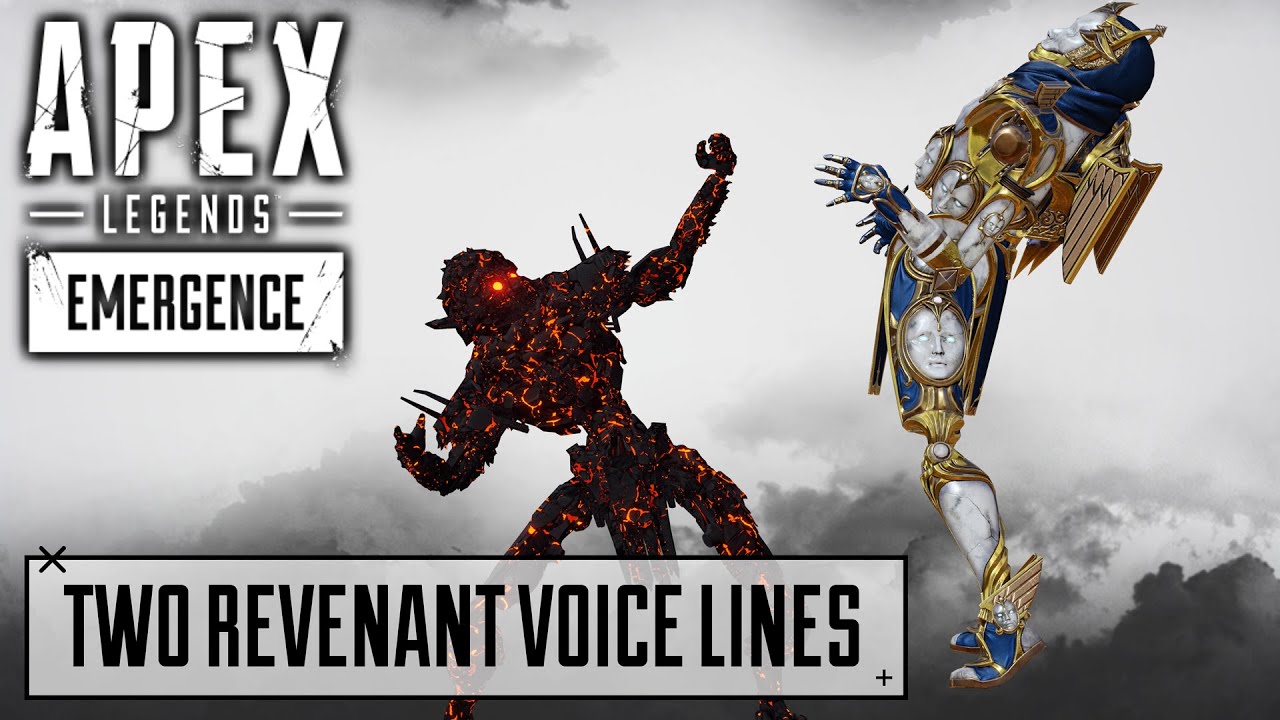 NEW Two Revenant Voice Lines Monsters Within - Apex Legends