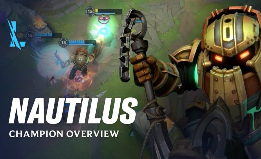 Nautilus Champion Overview | Gameplay - League of Legends: Wild Rift