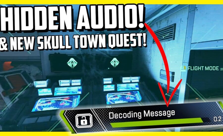 New Secret Crypto Audio Easter Egg Found! Plus The Return To Skull Town Quest! - Apex Legends