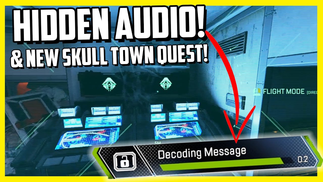 New Secret Crypto Audio Easter Egg Found! Plus The Return To Skull Town Quest! - Apex Legends