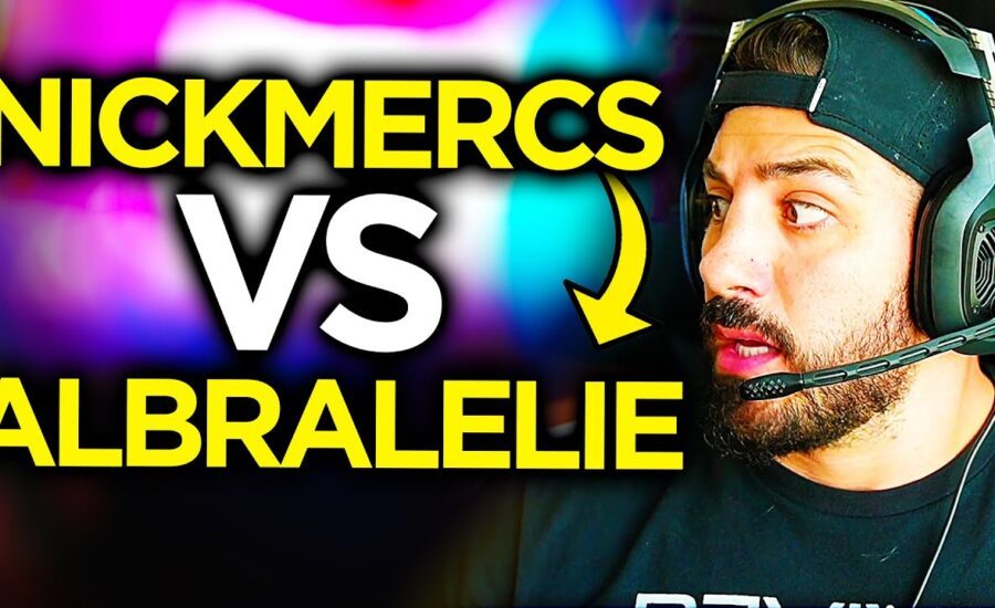 Nickmercs Met Albralelie's Team in Ranked And This Happened! - Apex Legends Funny Moments