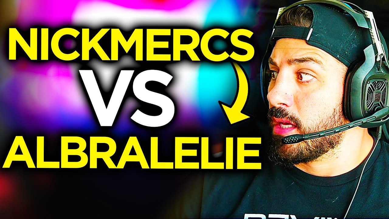 Nickmercs Met Albralelie's Team in Ranked And This Happened! - Apex Legends Funny Moments