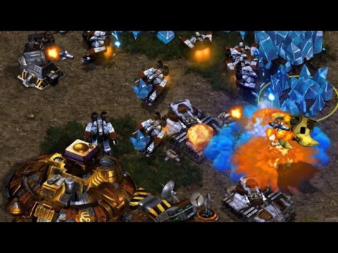 OFFRACING FLASH (P) vs Mong (T) on Polypoid - StarCraft - Brood War REMASTERED