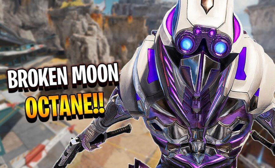 Octane absolutely DOMINATES on the *NEW map!! - Apex Legends