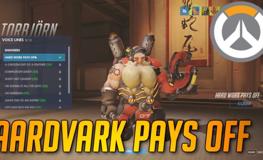 Overwatch - Aardvark Pays off