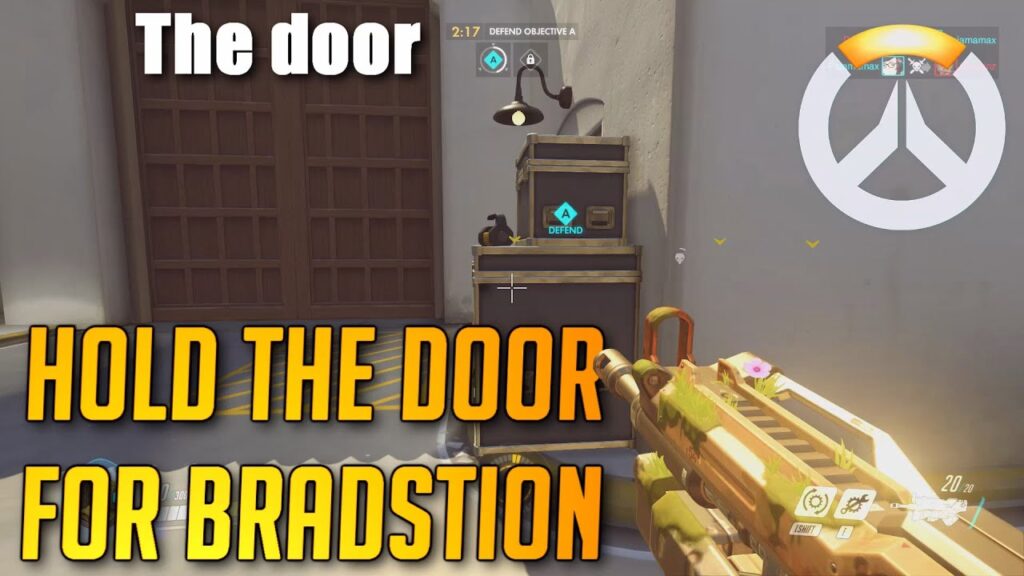 Overwatch - Hold the door for Bradstion