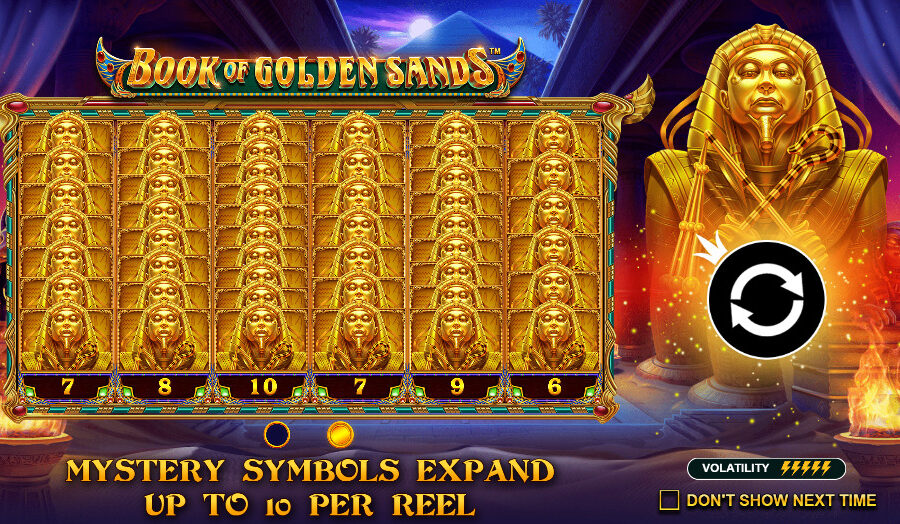 Play Book of Golden Sands® Free Game Slot by Pragmatic Play