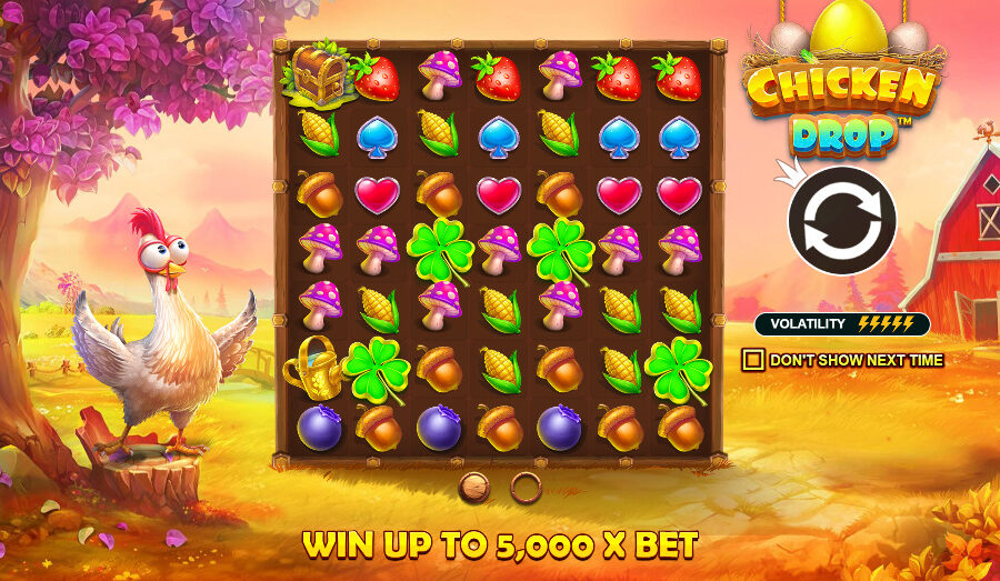 Play Chicken Drop® Free Game Slot by Pragmatic Play