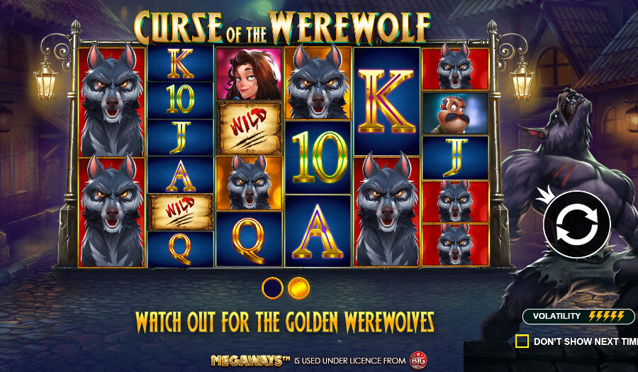 Play Curse of the Werewolf Megaways® Free Game Slot by Pragmatic Play