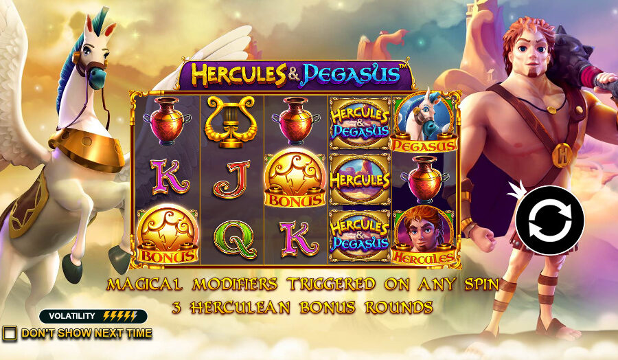 Play Hercules and Pegasus® Free Game Slot by Pragmatic Play