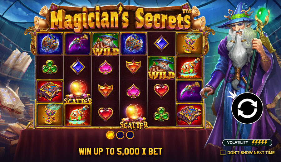 Play Magician's Secrets® Free Game Slot by Pragmatic Play