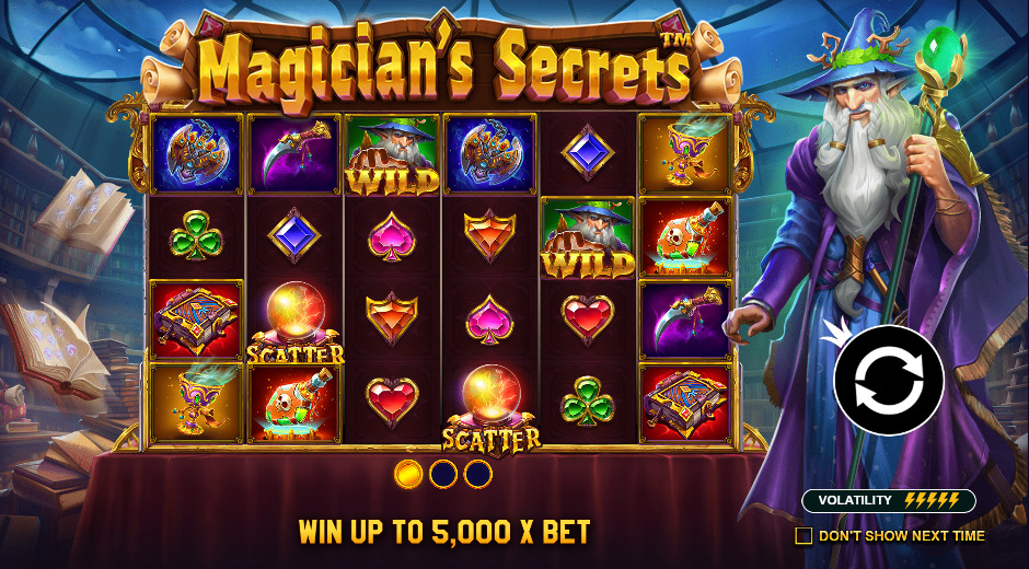 Play Magician's Secrets® Free Game Slot by Pragmatic Play