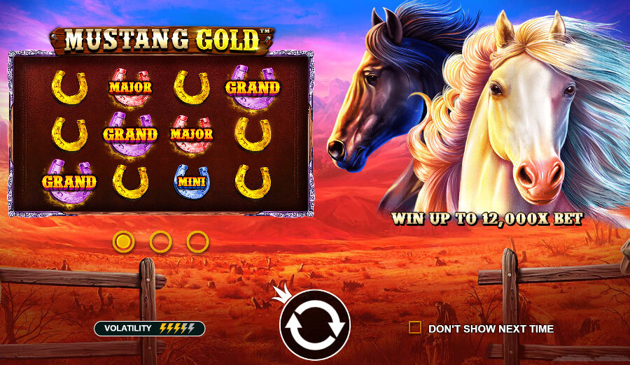 Play Mustang Gold® Free Game Slot by Pragmatic Play