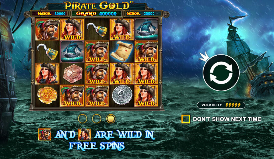 Play Pirate Gold® Free Game Slot by Pragmatic Play