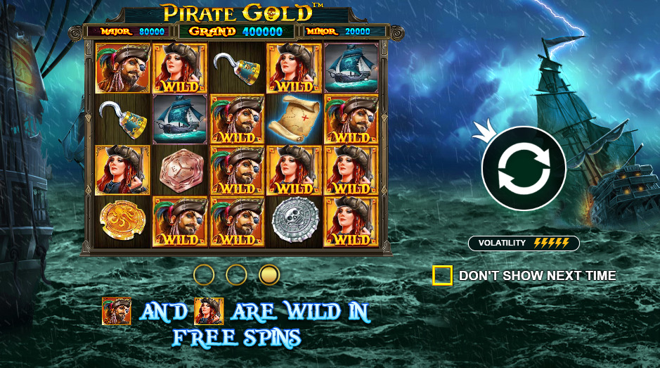 Play Pirate Gold® Free Game Slot by Pragmatic Play