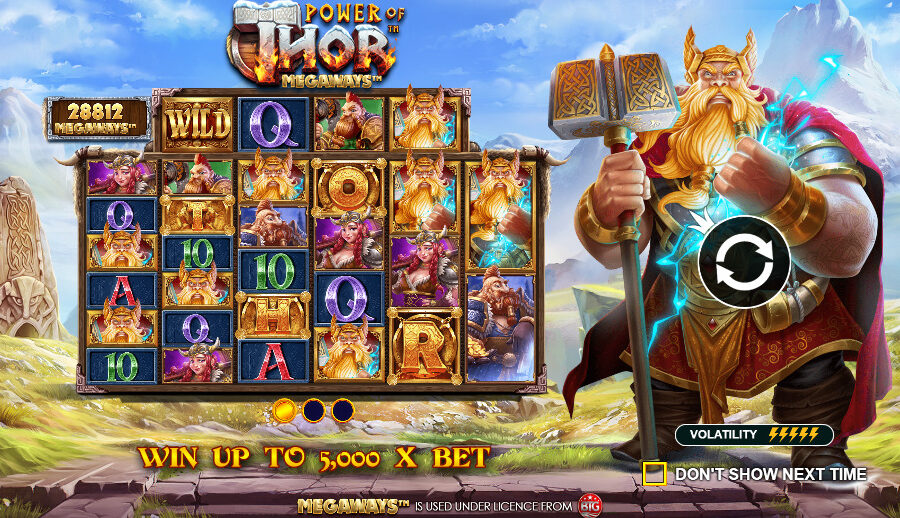 Play Power of Thor Megaways® Free Game Slot by Pragmatic Play