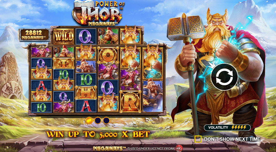 Play Power of Thor Megaways® Free Game Slot by Pragmatic Play