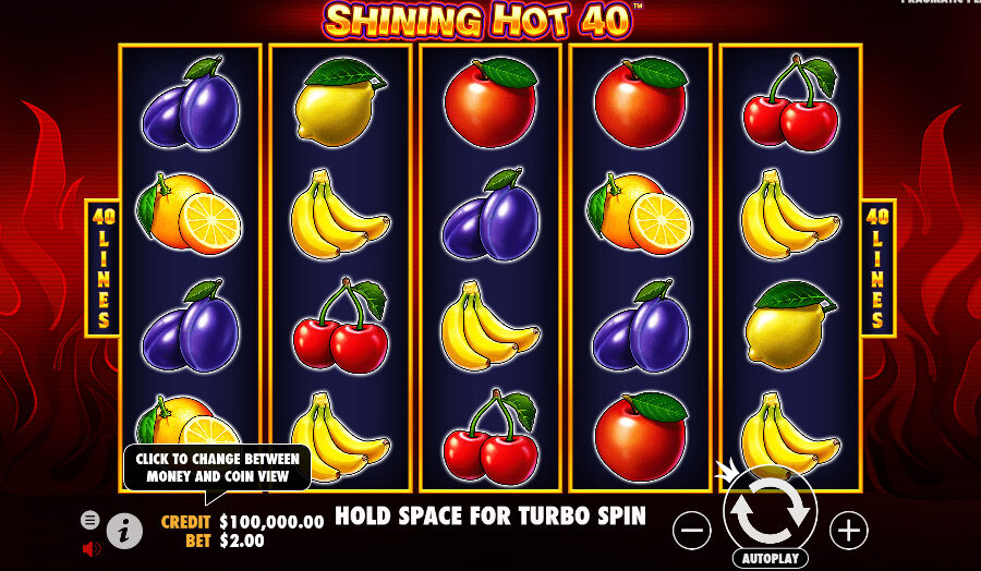 Play Shining Hot 40® Free Game Slot by Pragmatic Play