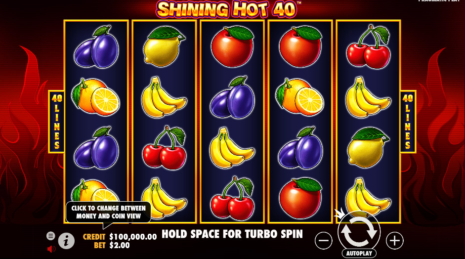 Play Shining Hot 40® Free Game Slot by Pragmatic Play