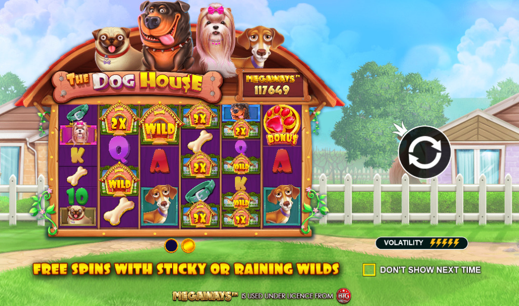Play The Dog House Megaways demo by Pragmatic Play for free ➤ Slot rating ✔️ ➤ Casino bonus ✔️