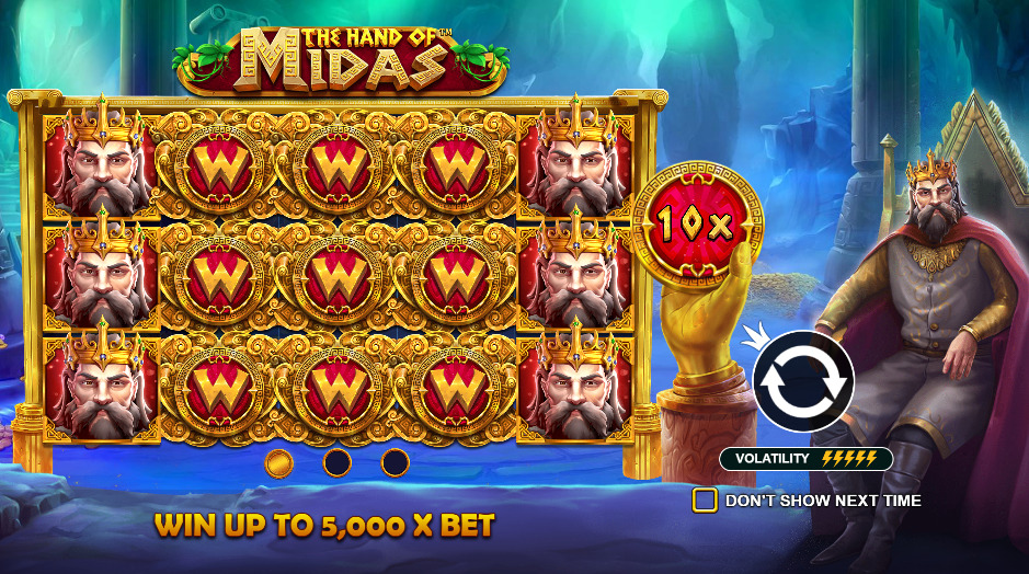 Play The Hand of Midas® Free Game Slot by Pragmatic Play