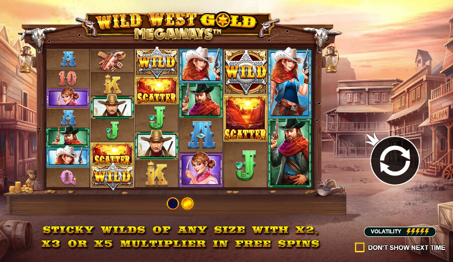 Play Wild West Gold Megaways® Free Game Slot by Pragmatic Play