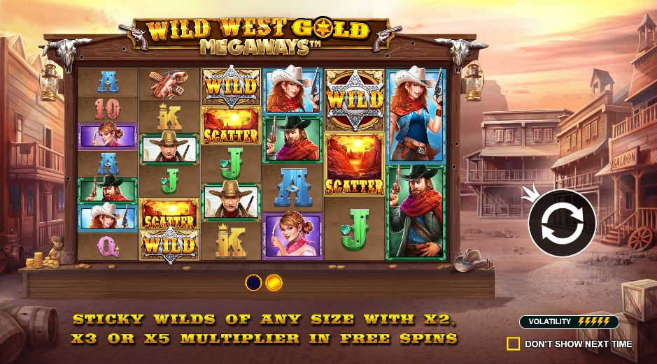 Play Wild West Gold Megaways® Free Game Slot by Pragmatic Play