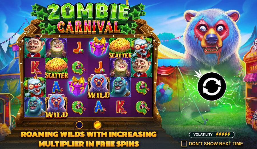 Play Zombie Carnival® Free Game Slot by Pragmatic Play