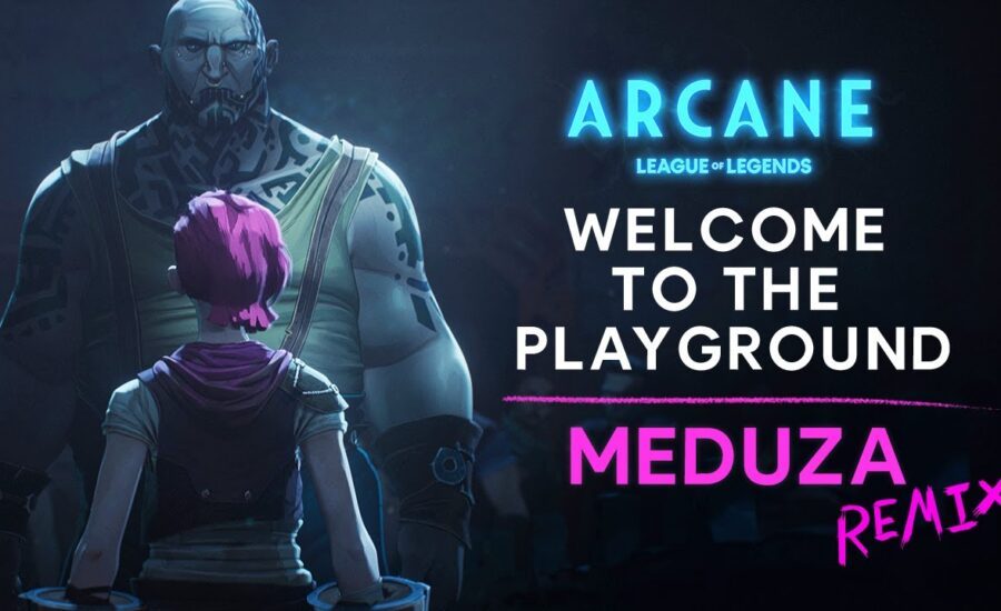 Playground (MEDUZA Remix) | Arcane League of Legends | Visualizer - Riot Games Music