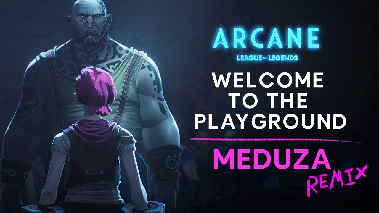 Playground (MEDUZA Remix) | Arcane League of Legends | Visualizer - Riot Games Music