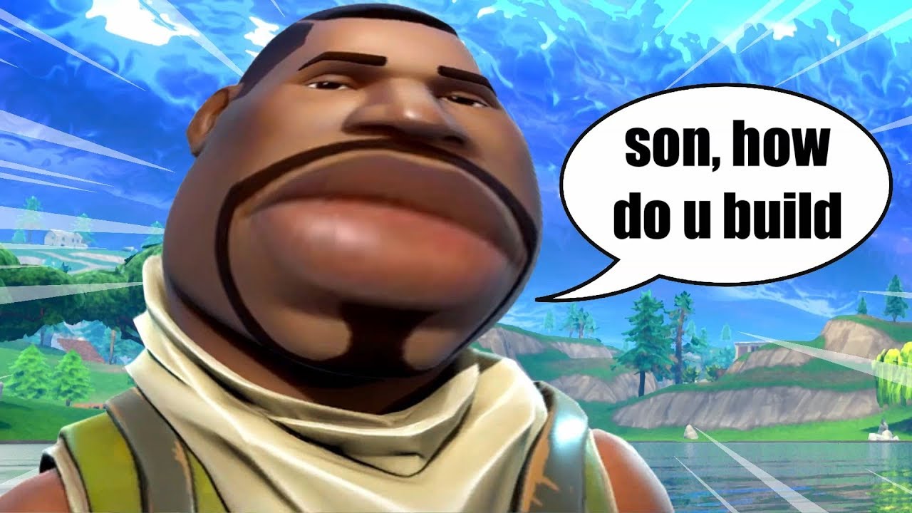 Playing Fortnite with my DAD....lol