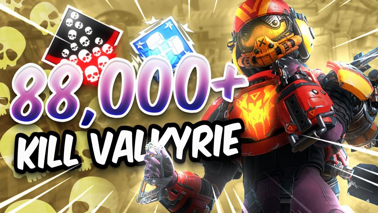 Playing With An 88,000+ Kill Valk! (#1 Valkyrie In Apex Legends)