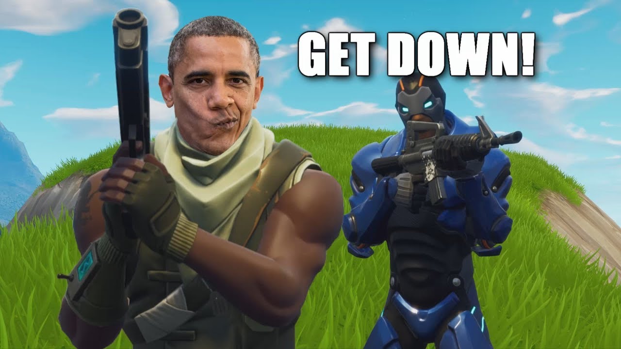 Protect the President in Fortnite Battle Royale!