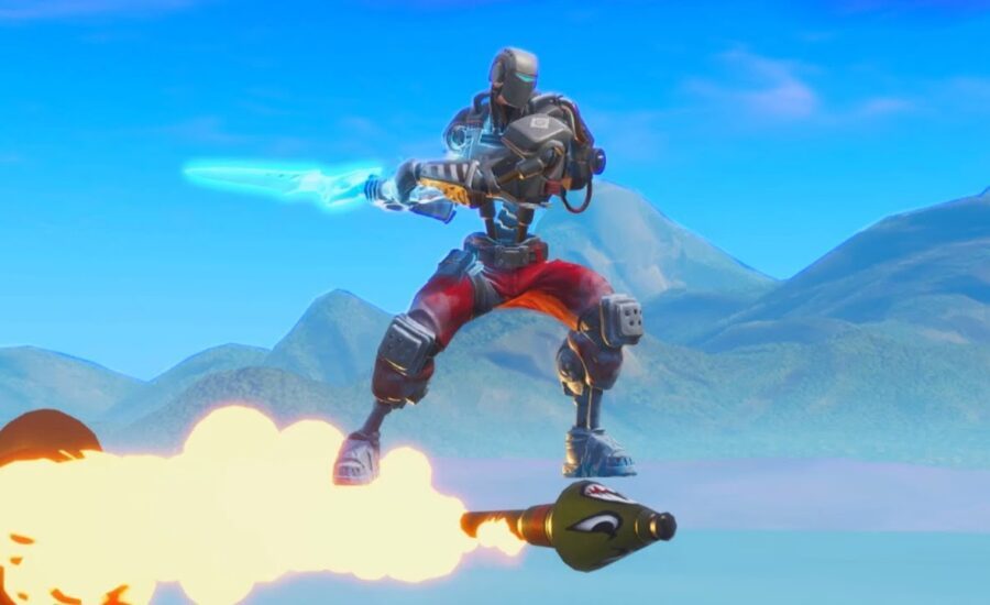 Rocket Riding with the INFINITY SWORD in Fortnite Battle Royale!