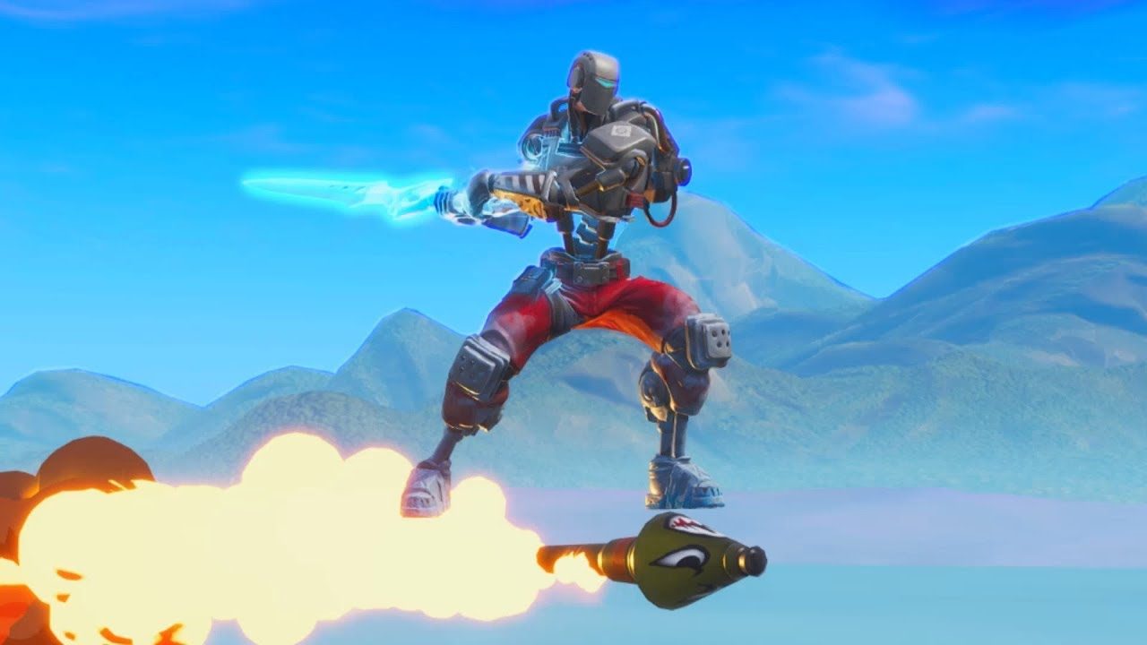 Rocket Riding with the INFINITY SWORD in Fortnite Battle Royale!