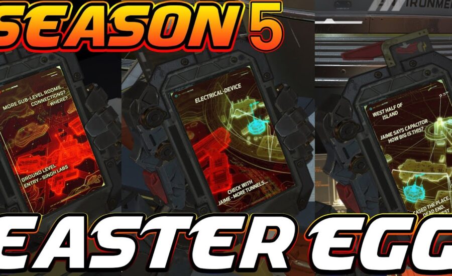 SEASON 5 EASTER EGG MAP TEASER THEORY : APEX LEGENDS