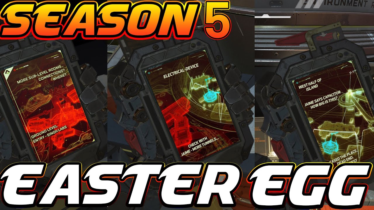 SEASON 5 EASTER EGG MAP TEASER THEORY : APEX LEGENDS