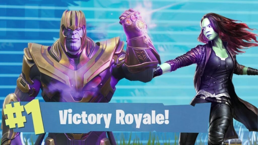 *SPOILERS* THANOS FINDS GAMORA in Fortnite Battle Royale!