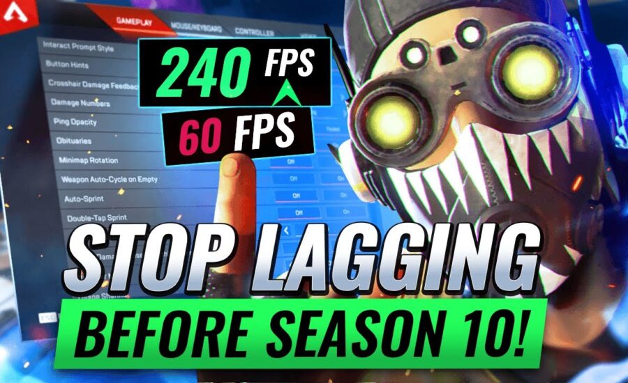 STOP LAGGING IN APEX LEGENDS! (The Ultimate Guide to Better FPS & Input Delay) [Apex Legends]