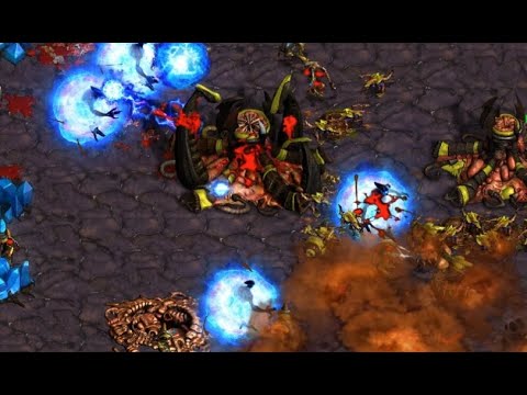 Sacsri (Z) vs Snow (P) on Cross Game - StarCraft - Brood War