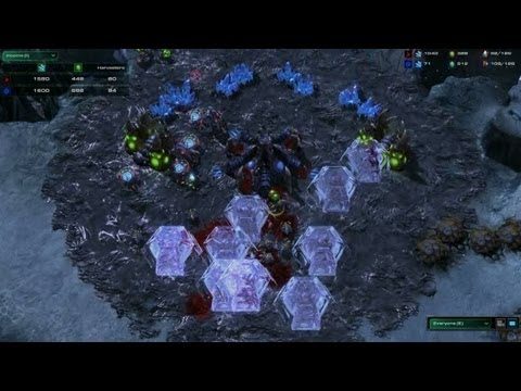 StarCraft II: Heart of the Swarm - Battle Report (Protoss vs Zerg)