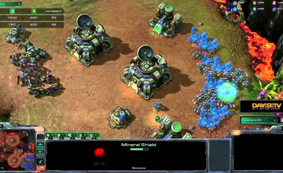 StarCraft II: Heart of the Swarm - Battle Report (Terran vs Protoss)