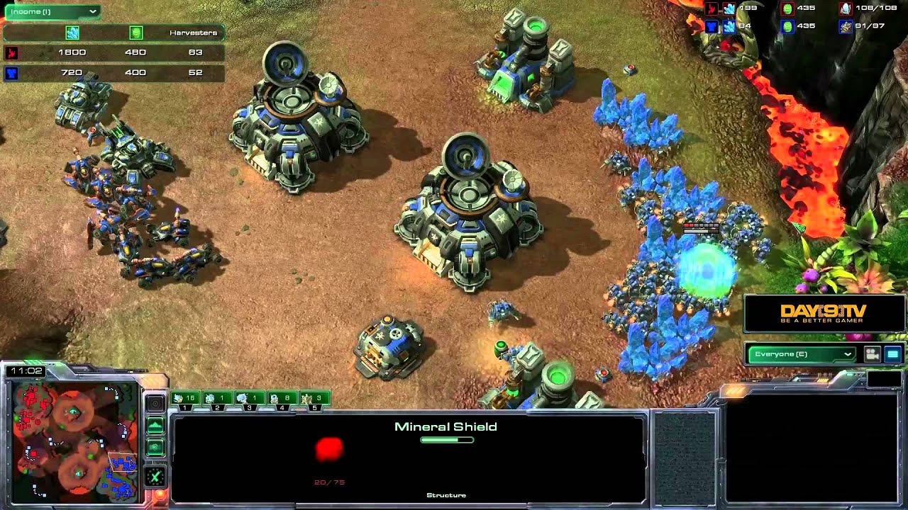 StarCraft II: Heart of the Swarm - Battle Report (Terran vs Protoss)