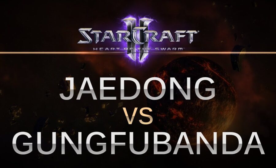 Starcraft II -- HOTS --  Game 1 Jaedong (Z) v  GunGFuBanDa (P) on Iron Fortress LE