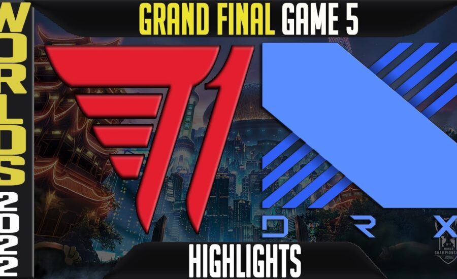 T1 vs DRX Highlights Game 5 | Worlds 2022 GRAND FINAL | T1 vs DRX G5